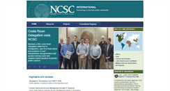 Desktop Screenshot of ncscinternational.org